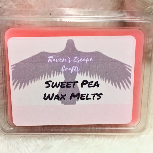 Strong Scent Sweet Pea Wax Melts, Floral Wax Tarts, Cottage Core Home Fragrance, Hyacinth Lily of The Valley Jasmine Home Scents, Garden