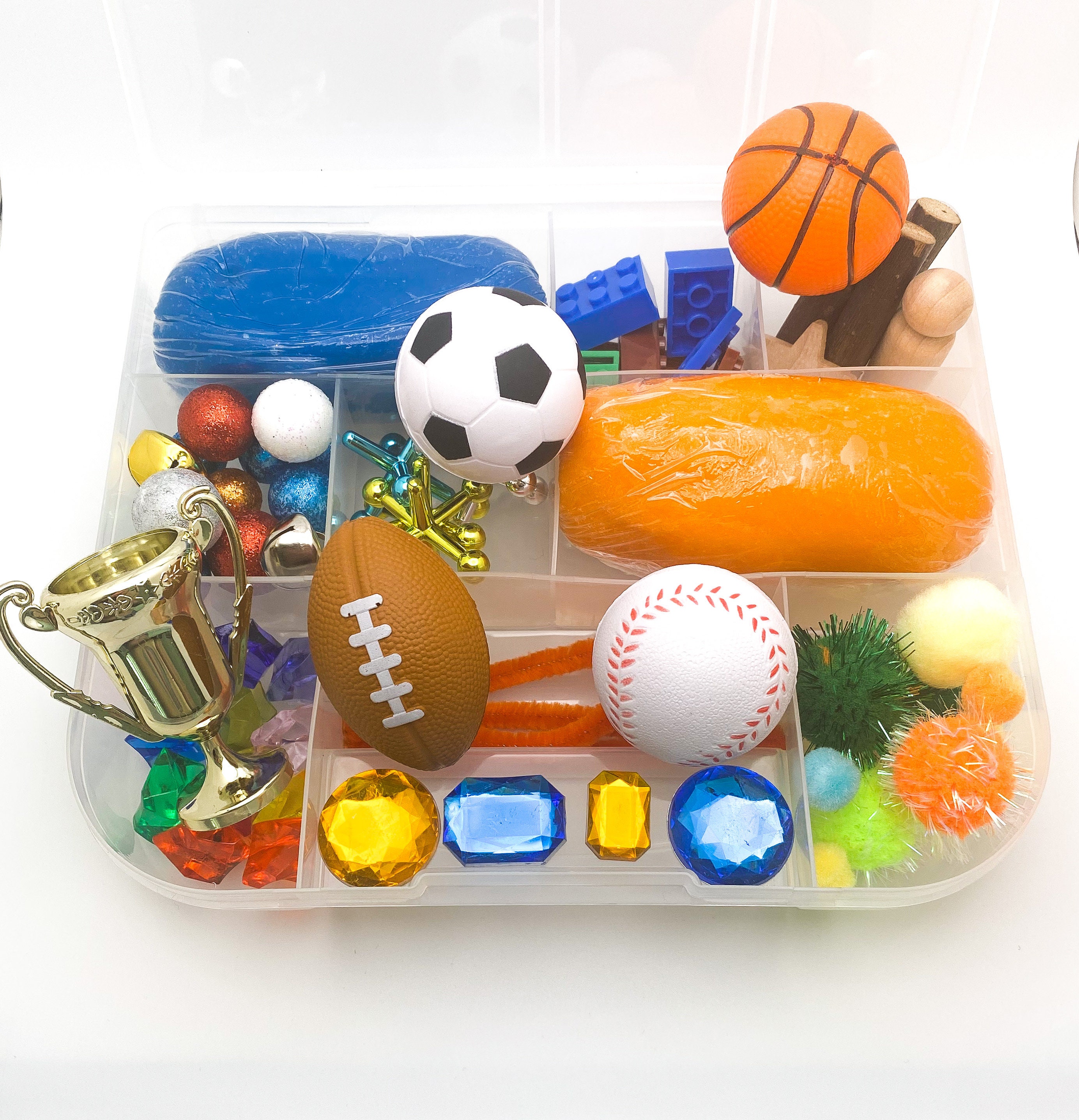 Large Football Playdough Kit – The Game Day Family