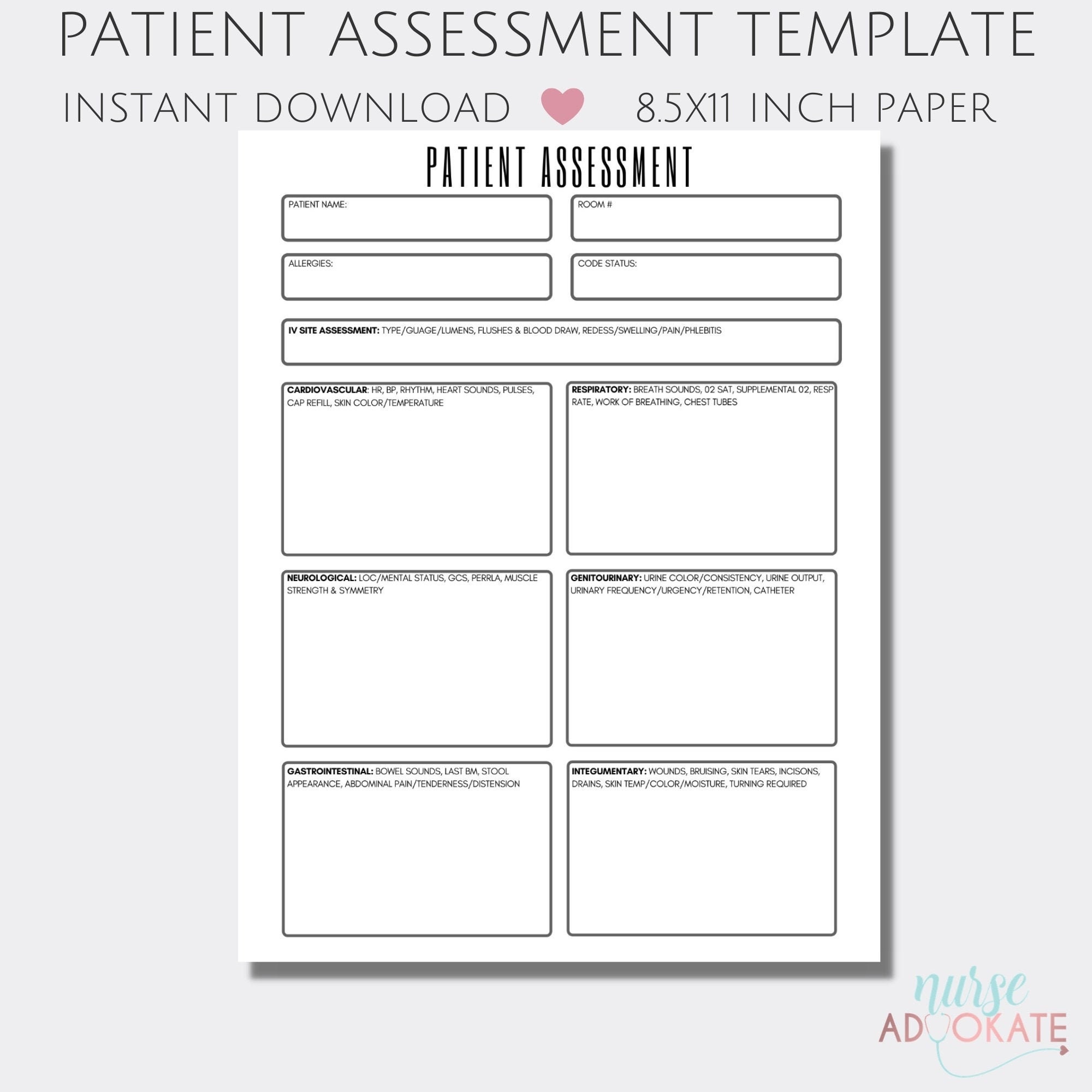 printable-patient-assessment-template-for-nursing-students-and-etsy