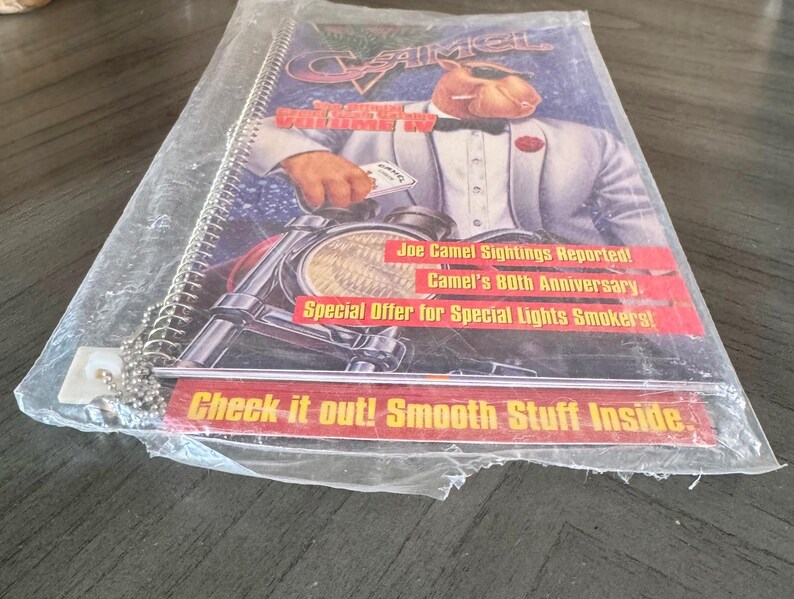 Camel Cash Catalog Joe Camel Collectible, Volume 4, 1993 Etsy
