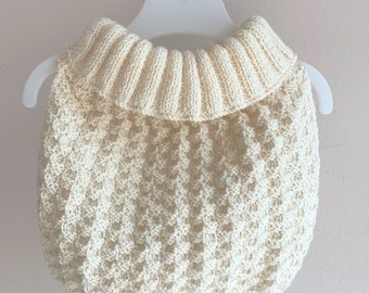 Knitting instructions neck & chest warmer #curlyschlupf