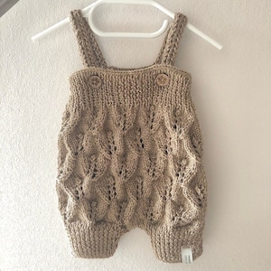 Knitting instructions | Baby Romper Muessa | oversized - Pattern only in German language
