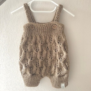 Knitting instructions Baby Romper Muessa oversized image 1