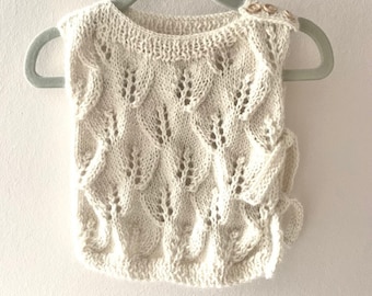 Knitting instructions | muessa baby vest