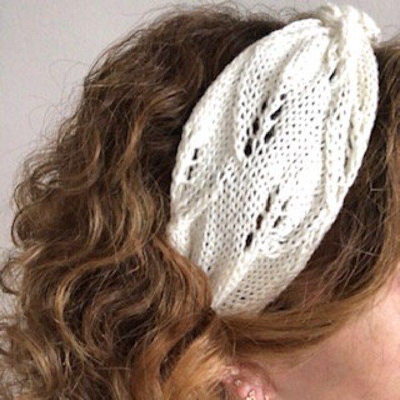 Knitting instructions Hair/Headband MUESSA muessahaarband image 6