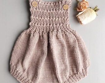 Strickanleitung | Romper Mello #melloromper - Pattern only in german language