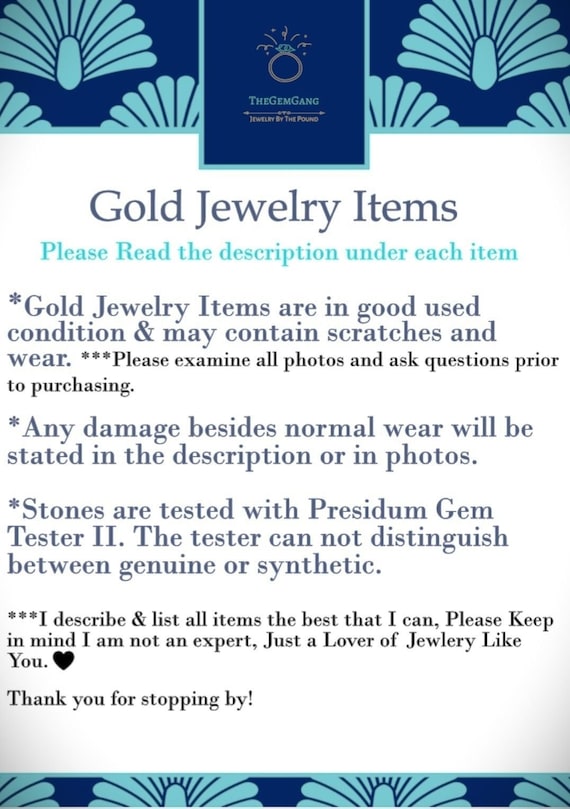 14k Gold Multicolor Cushion Gemstone Ring Size-6.5 - image 3