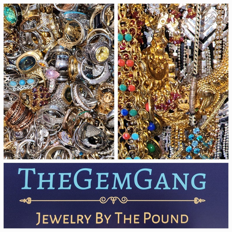 Jewelry Grab Lots Wearable Fixable Craftable Treasure Etsy