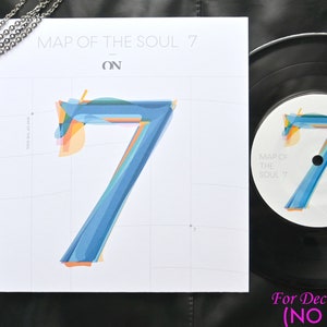 BTS MOTS7-ON Vinyl 7" and Jacket - For Decoration Only