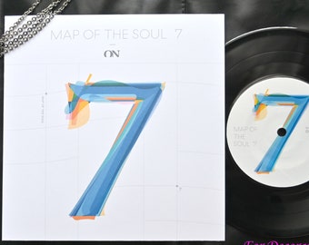 BTS MOTS7-ON Vinyl 7" and Jacket - For Decoration Only