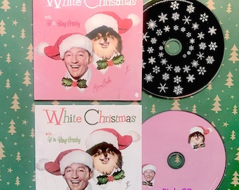 V X BING | White Christmas with V of bts and Bing Crosby OFFICIAL CD Single (Sealed & Brand New) Snowflake cd Version | Pink cd Version