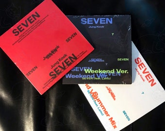 ［公式］ジョングク CD Seven (weekday/weekend) BTS Jungkook Official Seven Single CD / Weekday Ver