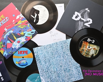 BTS Rap Line Vinyl 7" and Jacket - For Decoration Only