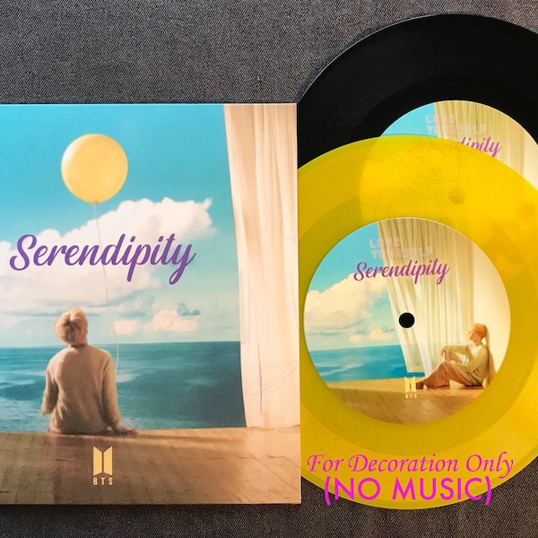 BTS "Serendipity" Vinyl 7" - For Decoration Only | BTS Love Yourself Her Answer