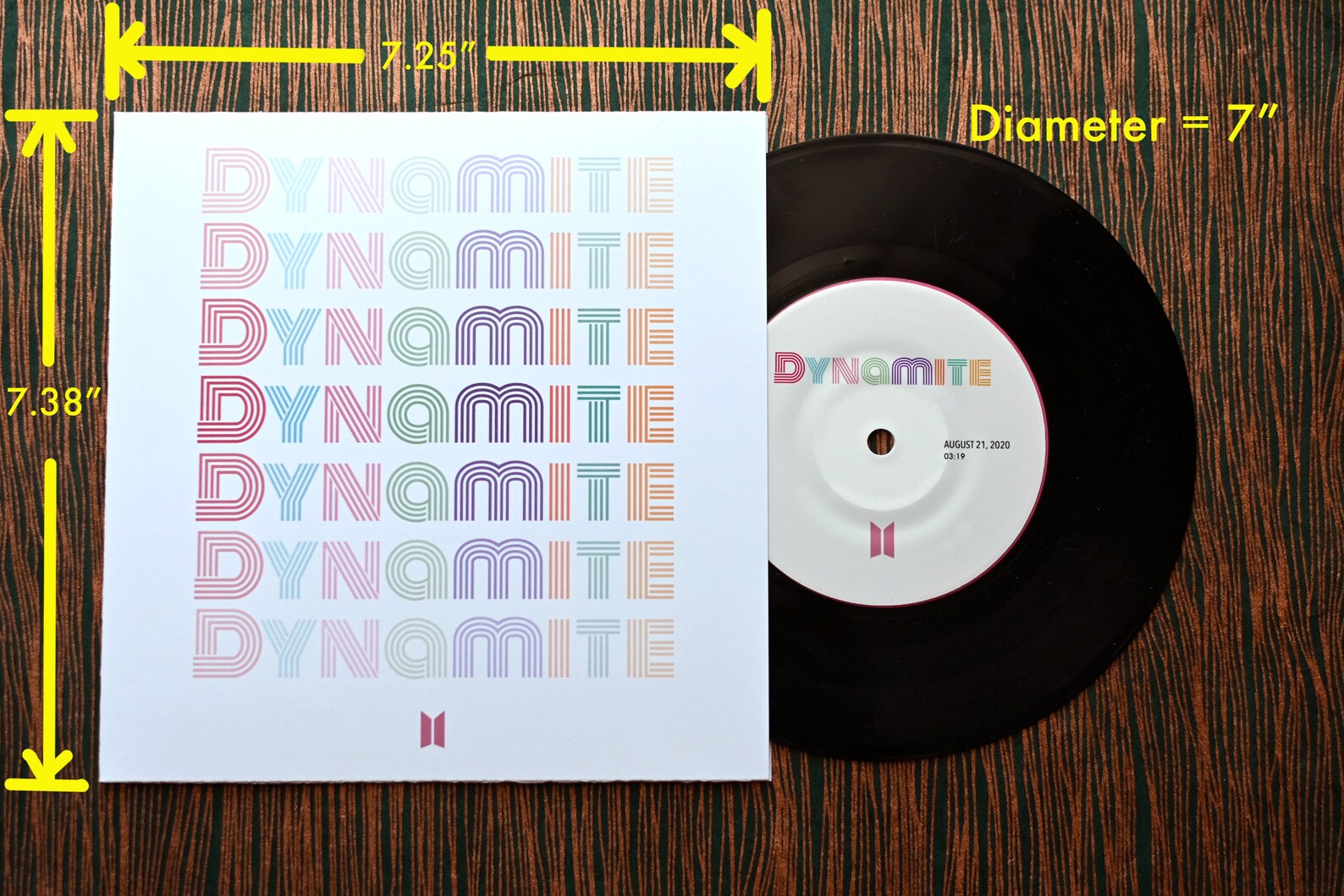 BTS BE Dynamite Life Goes On Vinyl /Record 7 and Etsy