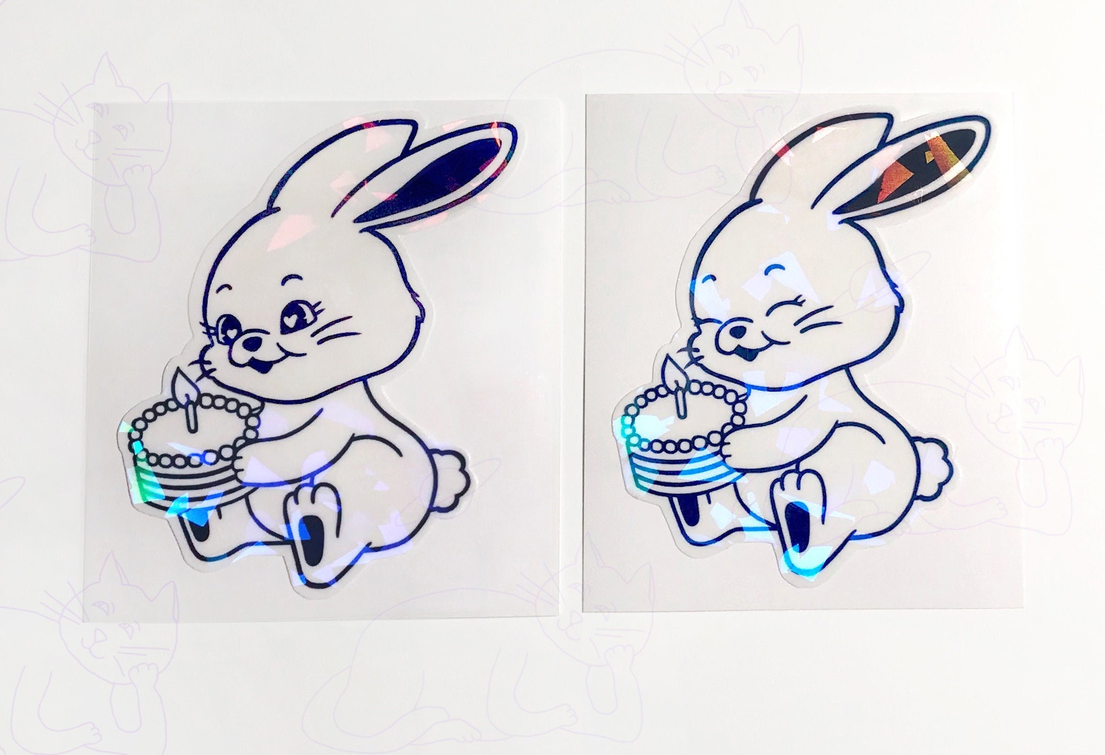 New Jeans Pixel Bunny Sticker for Sale by lorrainebow