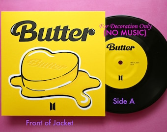 BTS Butter | BTS X Megan| Permission to Dance Vinyl 7