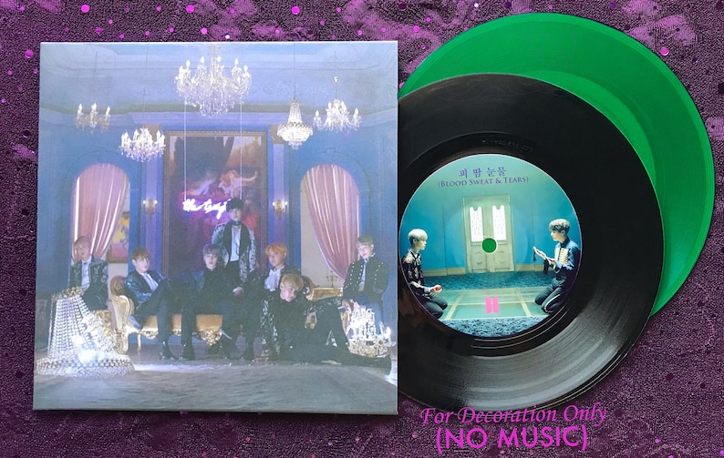 BTS "Blood Sweat & Tears" Vinyl 7" - For Decoration Only image 1
