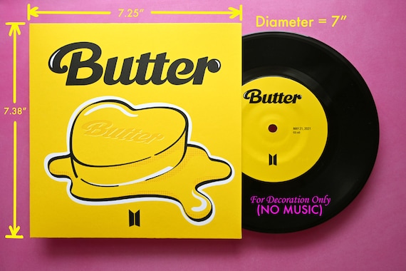 [レア] BTS公式・レコード MOS7 + Dynamite + Butter BTS Butter | BTS X Megan| Permission to Dance Vinyl 7