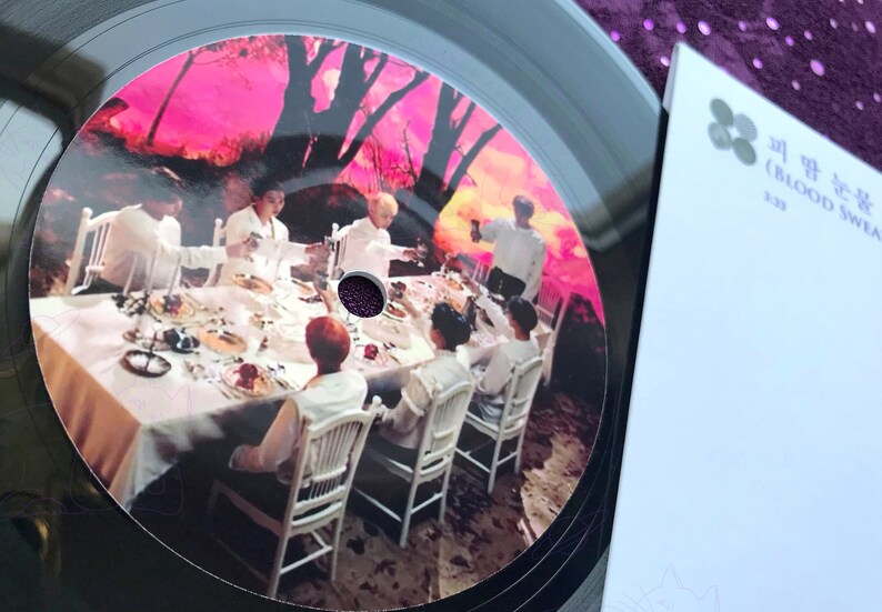 BTS "Blood Sweat & Tears" Vinyl 7" - For Decoration Only image 7