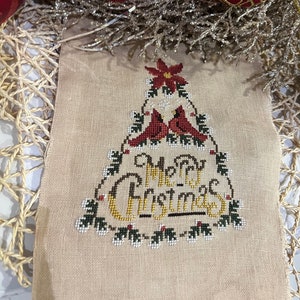 NEW! Design "Christmas Greetings", instant downloaded PDF file, Victoria House Designs