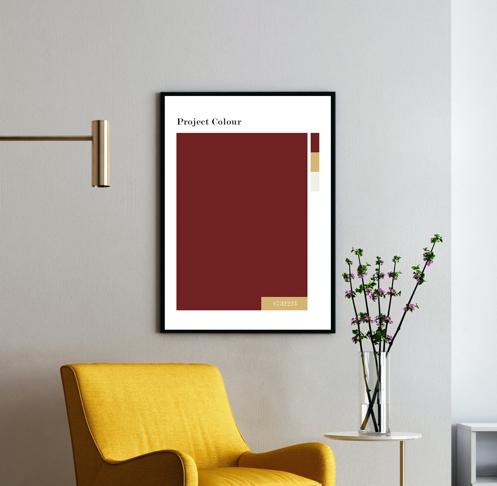 Set of 2 Color Art Prints Abstract Large Color Prints Color Etsy