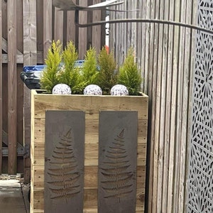 Decorative Metal Fern Cut Out panel