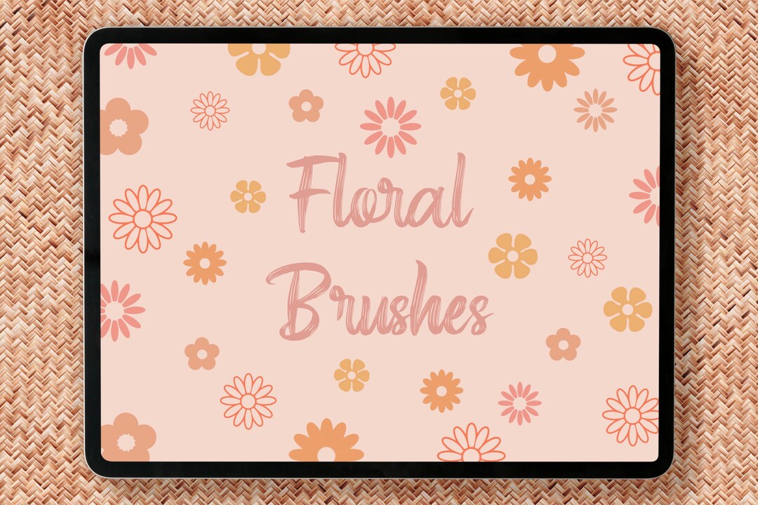 Flower Procreate Brushset - Etsy
