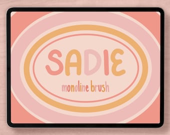 Sadie Procreate Brush, Digital Brush, Instant Download