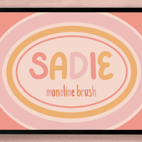 Sadie Procreate Brush, Digital Brush, Instant Download