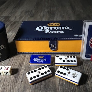 Corona Extra Jumbo size (Bundle), Jumbo dominoes, domino, dominoes, domino set, dominoes set, double six dominoes, Playing Cards