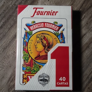 Spanish Tarot Español Cards Deck By FOURNIER, Missing Instructions