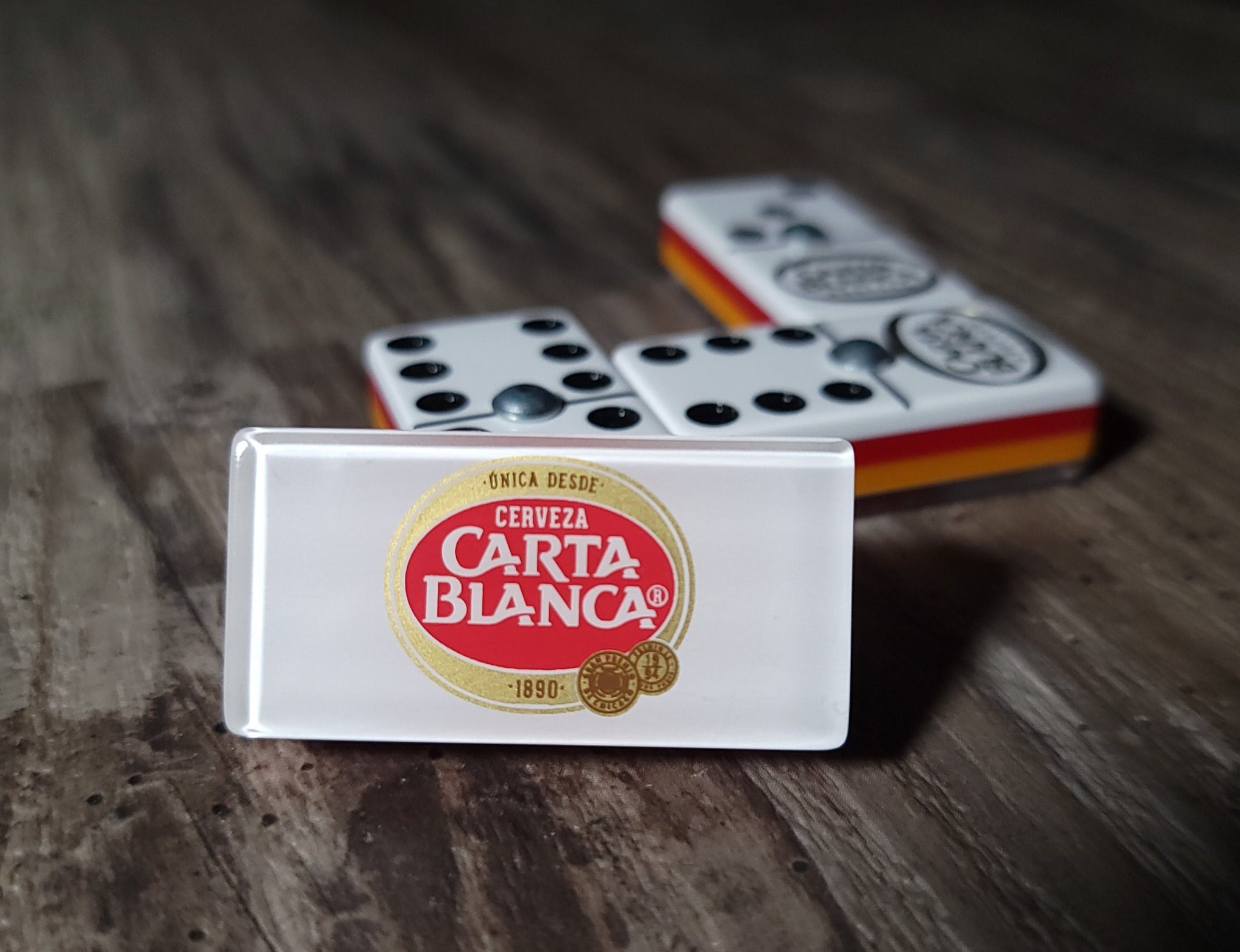Set de jeu de cartes et dominos Publicitaire Halin - Cadoétik