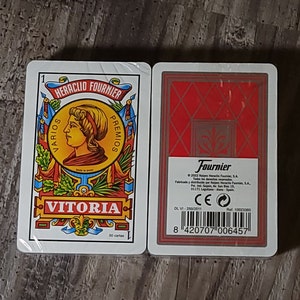 Fournier No. 27, 50 Cartas Españolas Rojas (50 Cartas), Tarot, Baraja Española, Barajas