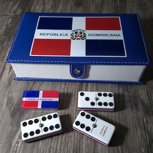 Domino Republica Dominicana Tamanho Jumbo, Dominó Jumbo, Dominó, Dominó, Conjunto de Dominó, Conjunto de Dominó, Dominó Duplo Seis, Cartas de Baralho