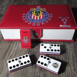 Chivas Guadalajara Dominos géants, Dominos géants, domino, dominos, jeu de dominos, jeu de dominos, dominos double six, Futbol Mexique, football