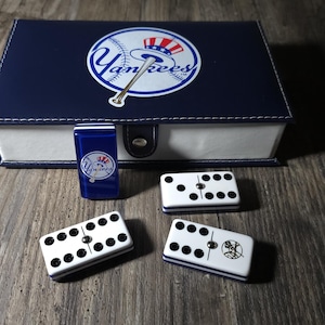New York Yankees Jumbo Domino, Domino Jumbo, Domino, Domino, Set Domino, Set Domino, Domino Doppio Sei, Carte da Gioco
