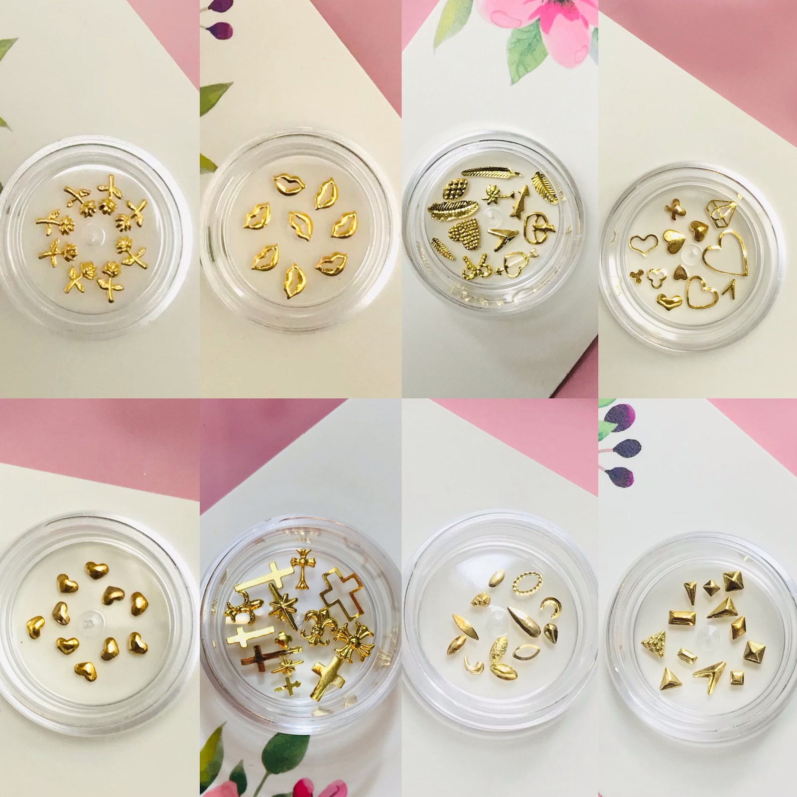 Gold Tooth Gem Kit DIY 18K Gold Plated Gems 8 Pack Easy to Etsy