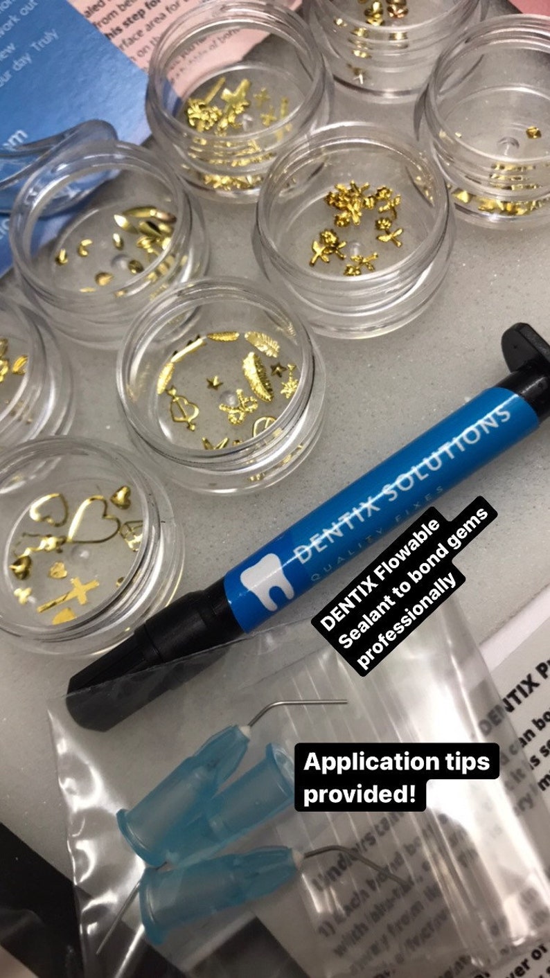 Tooth Gem Business Starter Kit Professional UV Light Cure Etsy UK