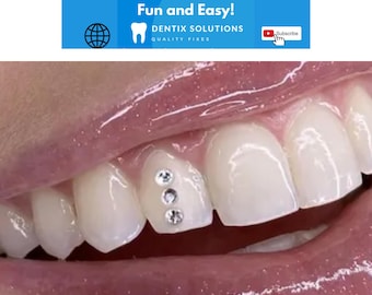 Swarovski Tooth Gem DIY Kit, Professional Grade bonding system used by Dentists