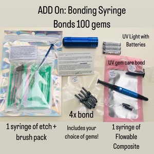 Swarovski Tooth Gem DIY Kit, Professional Grade bonding system used by Dentists image 9