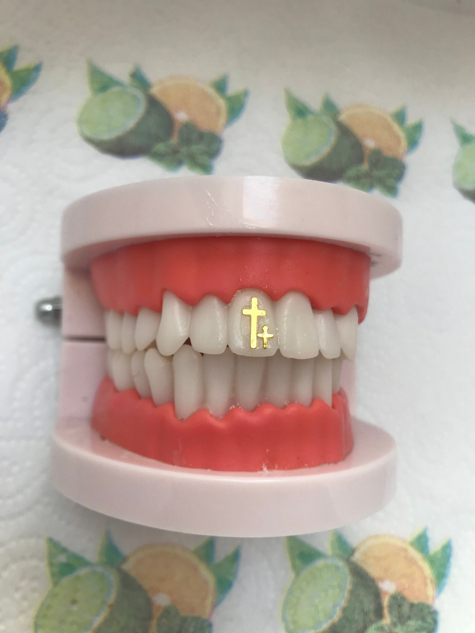 CROSS Tooth Gem DIY Kit Jesus Cross Christian Cross with | Etsy