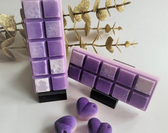 Wild Lilac, Snap Bar WaxMelt, 100% Vegan, Handmade, scented wax for fragrance lamps.