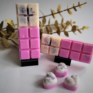 Beverly Rose, SnapBar WaxMelt, 100% veganistische, handgemaakte, geparfumeerde was voor geurlampen.