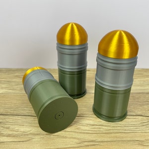 40mm M433 HEDP Rounds/ Cartridges - Grenade launcher rounds - cosplay/ prop item