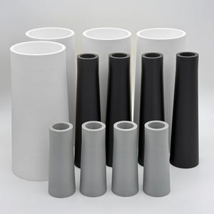 Circular Table Leg Extenders / Risers - All Sizes - All Colours - Pack of 4 - Circle shape