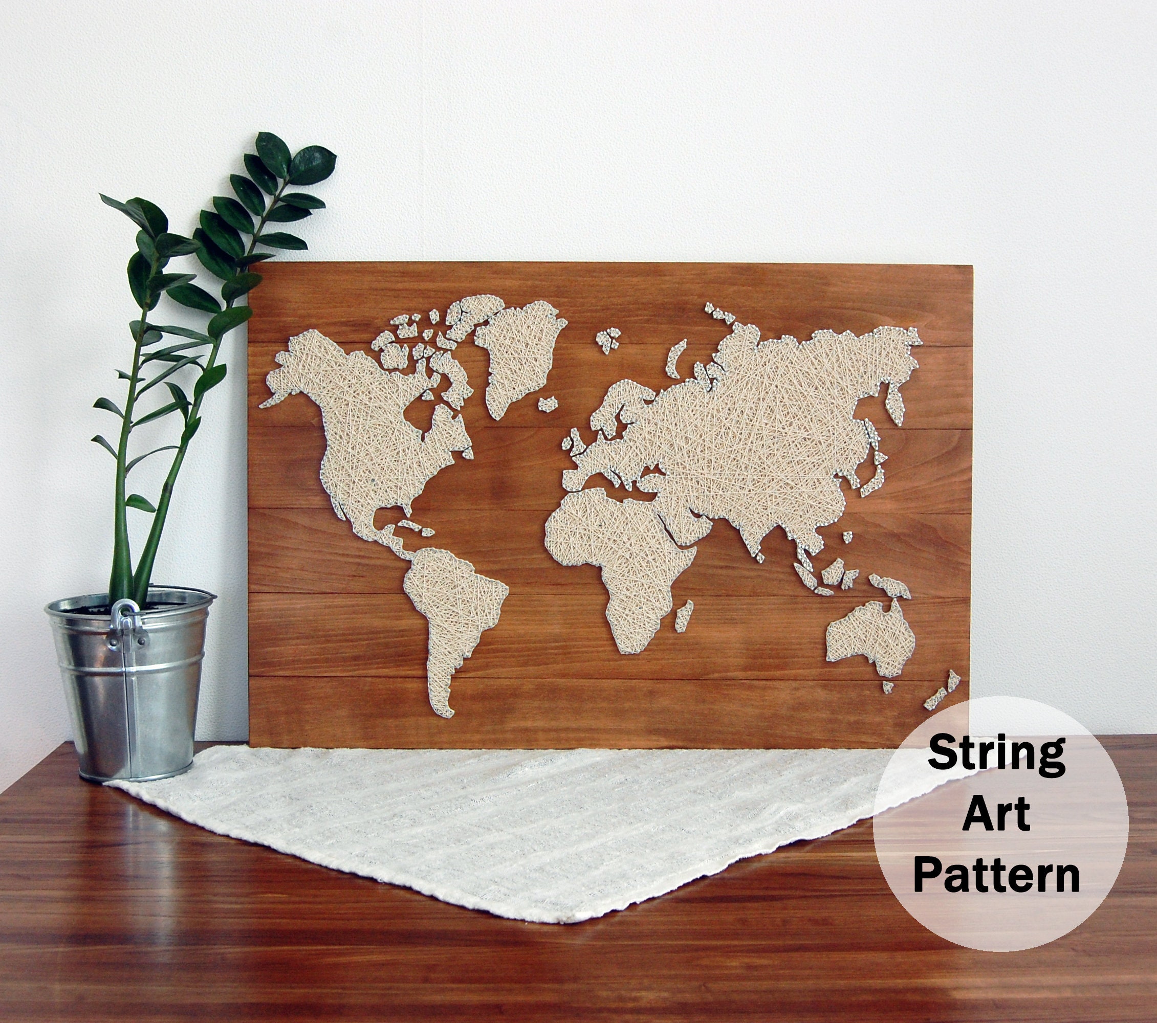 string art pattern printable world map diy string art etsy