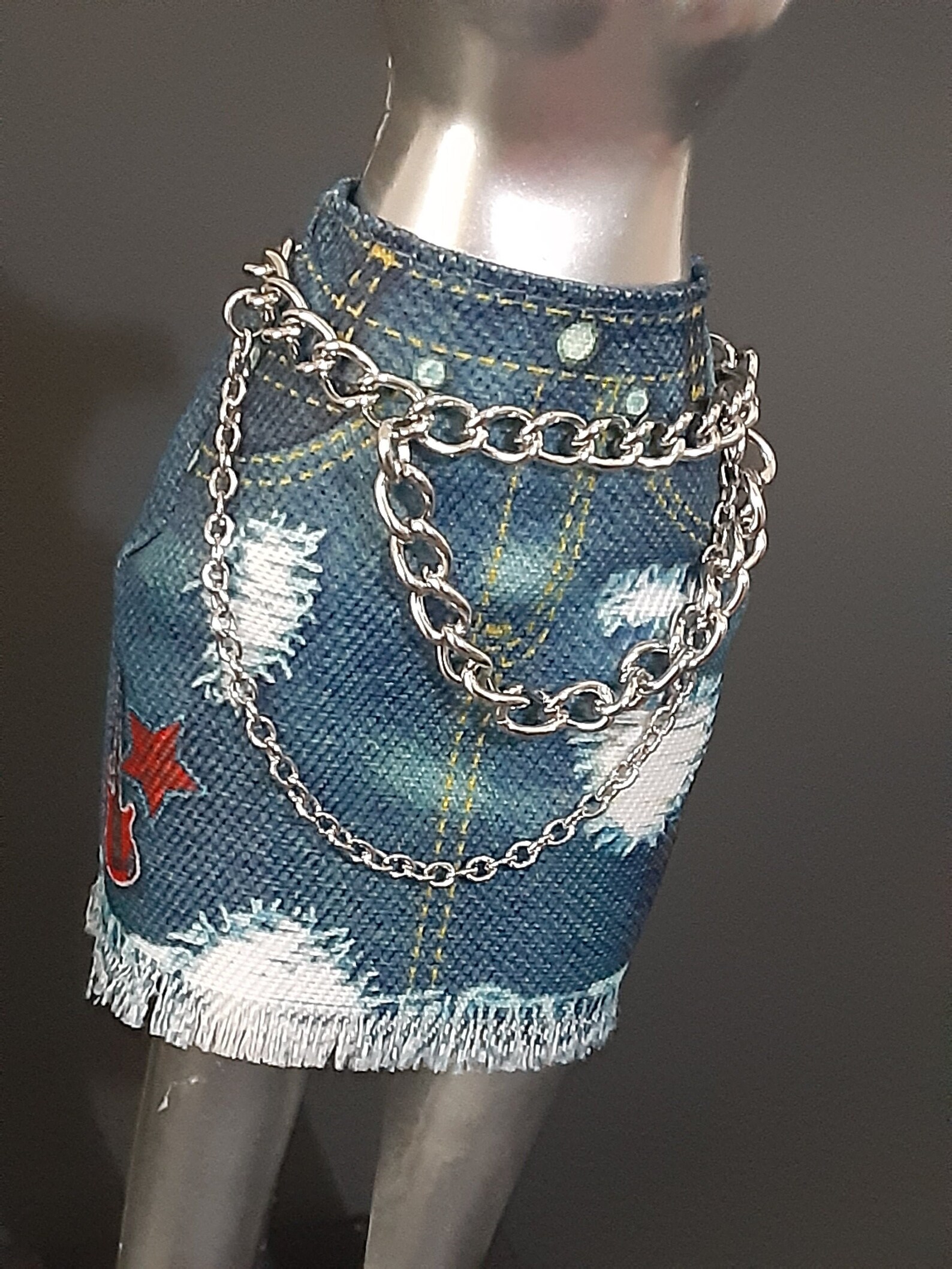Chain Belt Etsy
