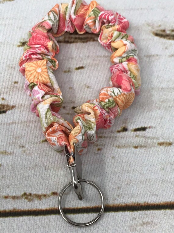 Scrunchie keychain best sale