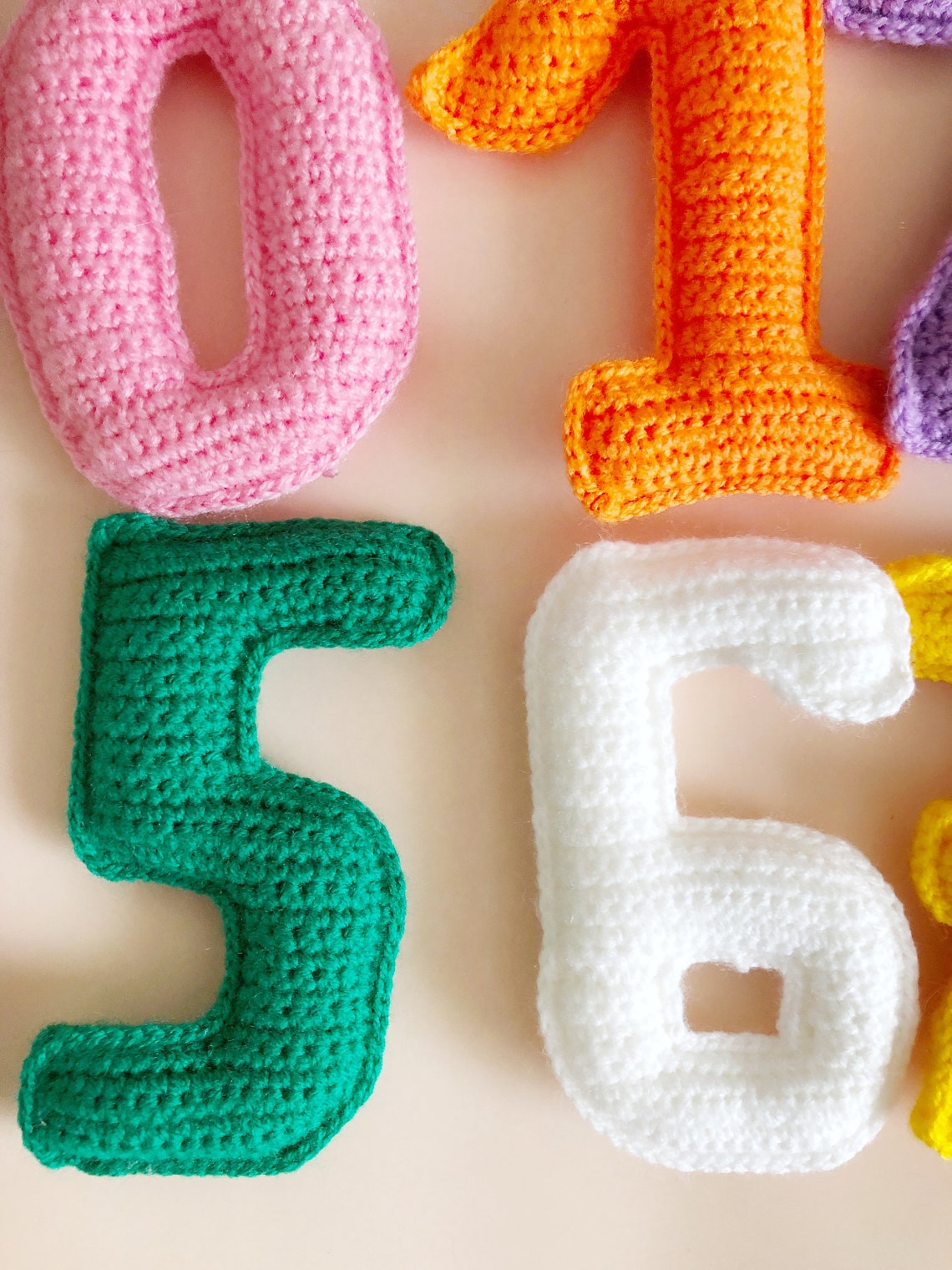 Numbers Crochet Pattern 0-9, Crochet Numbers Pattern - Etsy